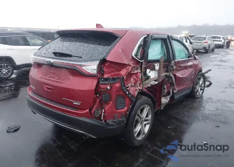 2016 Ford Edge Titanium from USA, damaged, VIN 2FMPK4K96GBB71500